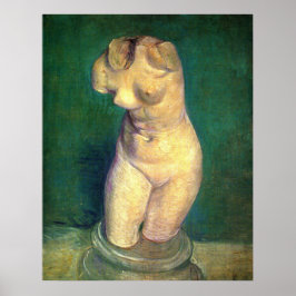 Plaster Statuette Female Torso von Vincent van Gog Poster