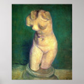 Plaster Statuette Female Torso von Vincent van Gog Poster (Vorne)