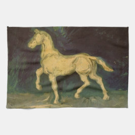Plaster Statuette of a Horse von Vincent van Gogh Geschirrtuch