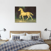 Plaster Statuette of a Horse von Vincent van Gogh Leinwanddruck (Insitu (Schlafzimmer))