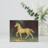 Plaster Statuette of a Horse von Vincent van Gogh Postkarte (Stehend Vorderseite)