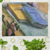 Plaster Statuette Rose und Romane Vincent van Gogh Geschirrtuch (Gefaltet)