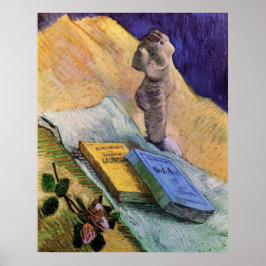 Plaster Statuette Rose und Romane Vincent van Gogh Poster