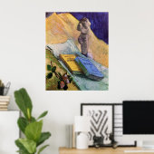 Plaster Statuette Rose und Romane Vincent van Gogh Poster (Heimbüro)