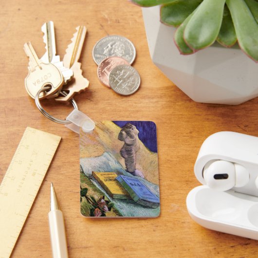 Plaster Statuette Rose und Romane Vincent van Gogh Schlüsselanhänger (Schreibtisch)