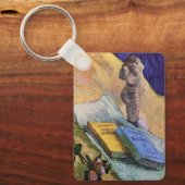 Plaster Statuette Rose und Romane Vincent van Gogh Schlüsselanhänger (Vorderseite)