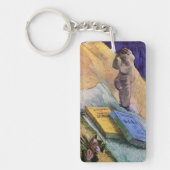 Plaster Statuette Rose und Romane Vincent van Gogh Schlüsselanhänger (Vorderseite)