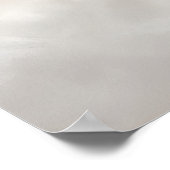 Plaster-Veil Soft Linen Wash Poster (Ecke)