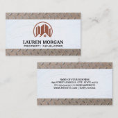 Plaster Wall | Stillmuster Visitenkarte (Vorne/Hinten)