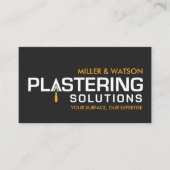 Plasterdienste Visitenkarte (Vorderseite)