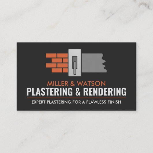 Plasterdienste Visitenkarte (Vorderseite)