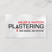 Plasterdienste Visitenkarte (Vorderseite)