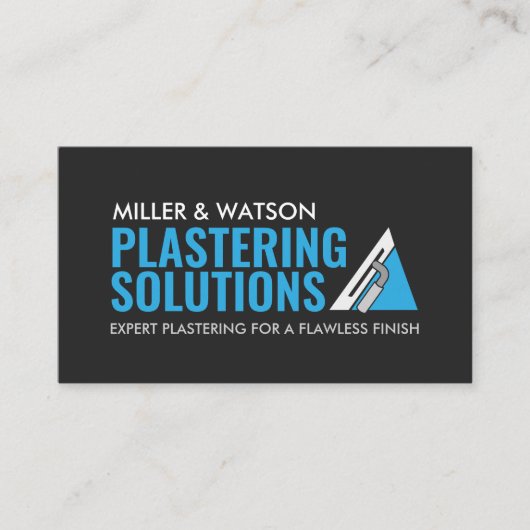 Plasterdienste Visitenkarte (Vorderseite)