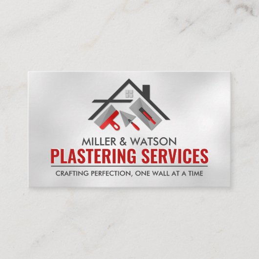 Plasterdienste Visitenkarte (Vorderseite)