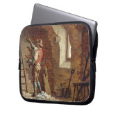 Plasterer, c.1807 (Öl auf Platte) Laptopschutzhülle (Vorderseite Links)
