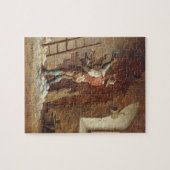 Plasterer, c.1807 (Öl auf Platte) Puzzle (Horizontal)