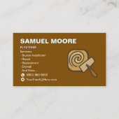 Plasterer Drywall Business Card Drywall Visitenkarte (Vorderseite)