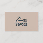 Plasterer & Drywall Visitenkarte (Vorderseite)