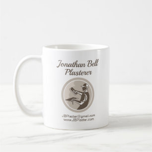 Plasterer Mauerwerk Drywall Business Kaffeetasse