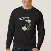 Plasterer Stickman Sweatshirt (Vorderseite)