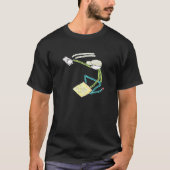 Plasterer Stickman T-Shirt (Vorderseite)