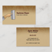 Plasterer-Visitenkarten Visitenkarte (Vorne/Hinten)