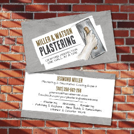 Plastering Services  Visitenkarte
