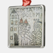 Plasterung von Johannes der Evangelist Silbernes Ornament (Links)