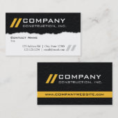 Plasterungs-Themed berufliche Geschäfts-Karte Visitenkarte (Vorne/Hinten)