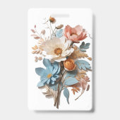  Plastic Badge - Vertical Ausweis (Rückseite)