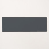 Plastic Blue Gray 3D Fraktal Kunst Modernes Abstra Yogamatte (Rückseite (Horizontal))