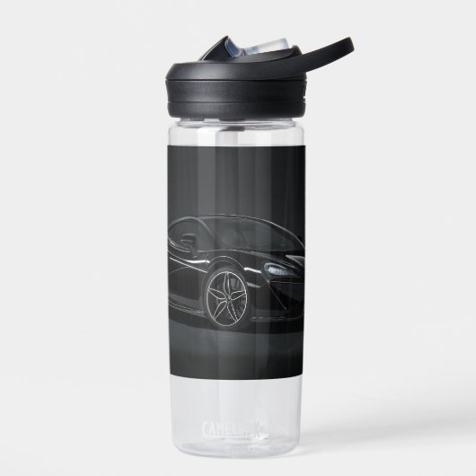 Plastic bottle with black mclaren trinkflasche (Links)