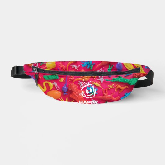 Plastic HAPPY Fanny Pack Bauchtasche (Vorderseite)