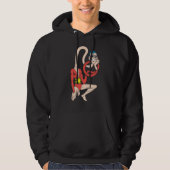 Plastic Man Rubberneck-Pose Hoodie (Vorderseite)