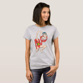 Plastic Man Rubberneck-Pose T-Shirt (Vorne ganz)
