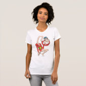 Plastic Man Rubberneck-Pose T-Shirt (Vorne ganz)