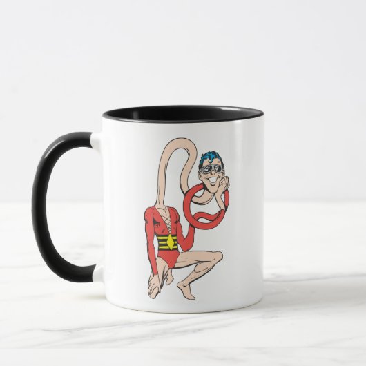 Plastic Man Rubberneck-Pose Tasse (Links)