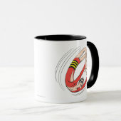 Plastic Man Rückwärts-Rad Tasse (VorderseiteRechts)