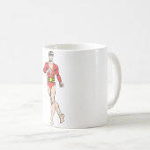 Plastic Man steht aufrecht Kaffeetasse (VorderseiteRechts)