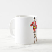 Plastic Man steht aufrecht Kaffeetasse (Vorderseite Links)