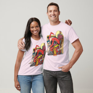 Plastic Man verändert im Stadtgebiet seine Gestalt T-Shirt