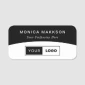 Plastic Name Tag Magnetic Namensschild (Vorderseite)