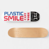 PLASTIC SMILE CANT WORKeboard Skateboard (Horizontal)