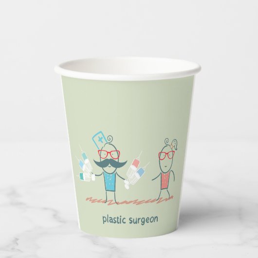 Plastic Surgeon Pappbecher (Vorderseite)