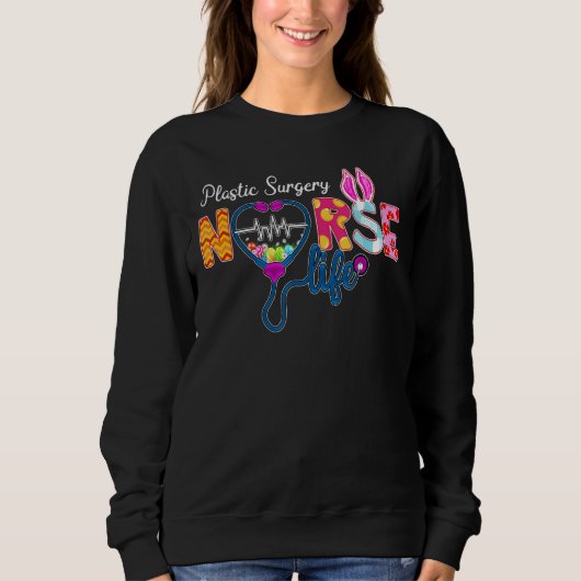 Plastic Surgery Nurse Plädoyer Sweatshirt (Vorderseite)