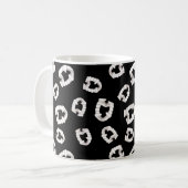Plastic Vampire Teeth - Black Coffee Tasse (Vorderseite Links)