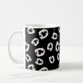 Plastic Vampire Teeth - Black Coffee Tasse (Links)
