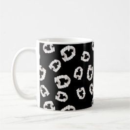 Plastic Vampire Teeth - Black Coffee Tasse