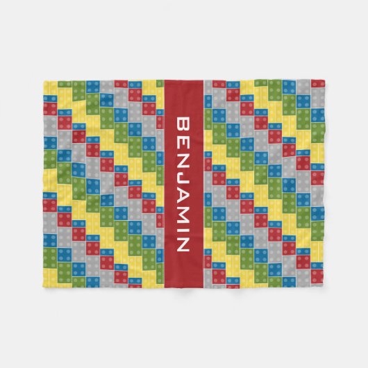 Plastik blockiert fleecedecke (Vorderseite (Horizontal))