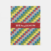 Plastik blockiert fleecedecke (Vorderseite)